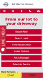 Mobile Screenshot of edmartinnissan.com